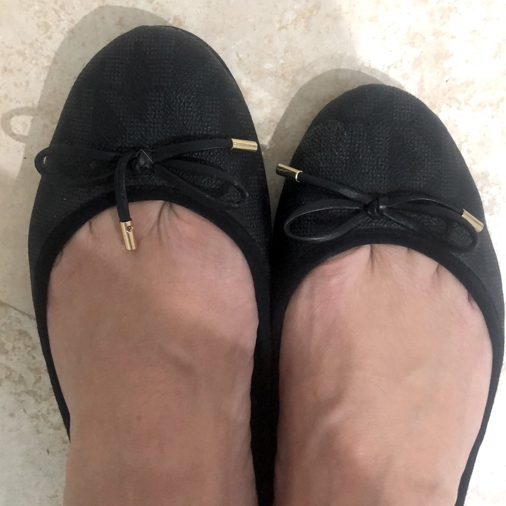 Micheal Kira Black ballet flats size 11
